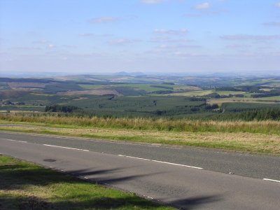 The world to the North, Scotland.